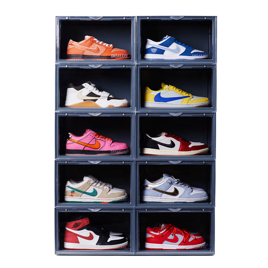 Stack'Em Sneaker Crates | Nardo Grey (Side Drop)