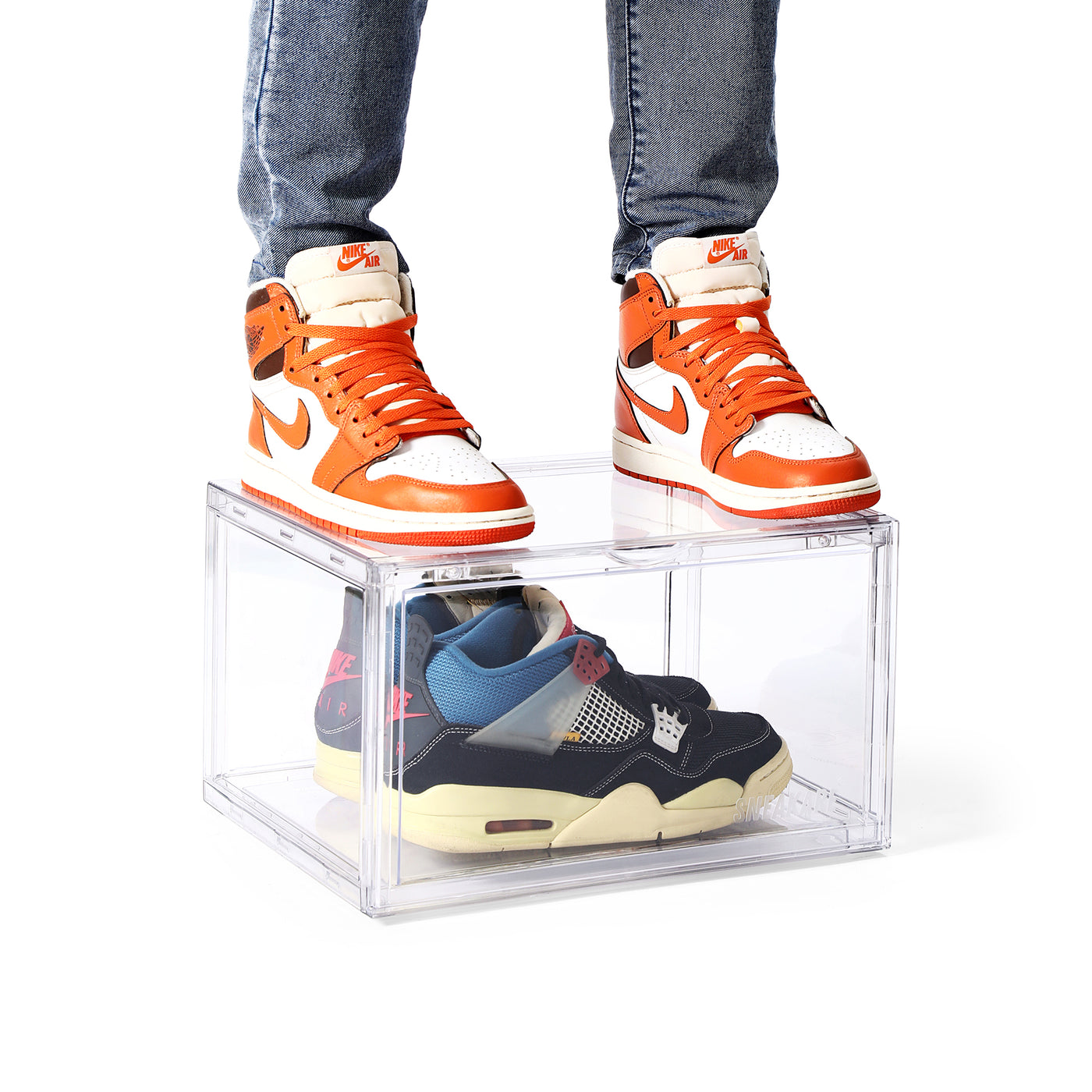 Stack'Em Sneaker Crates | Shoe Crates (Side Drop)