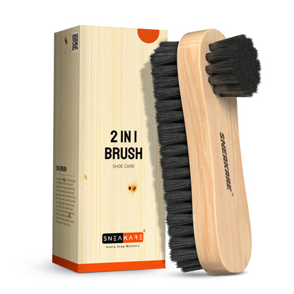 2 in 1 Shoe Care Brush