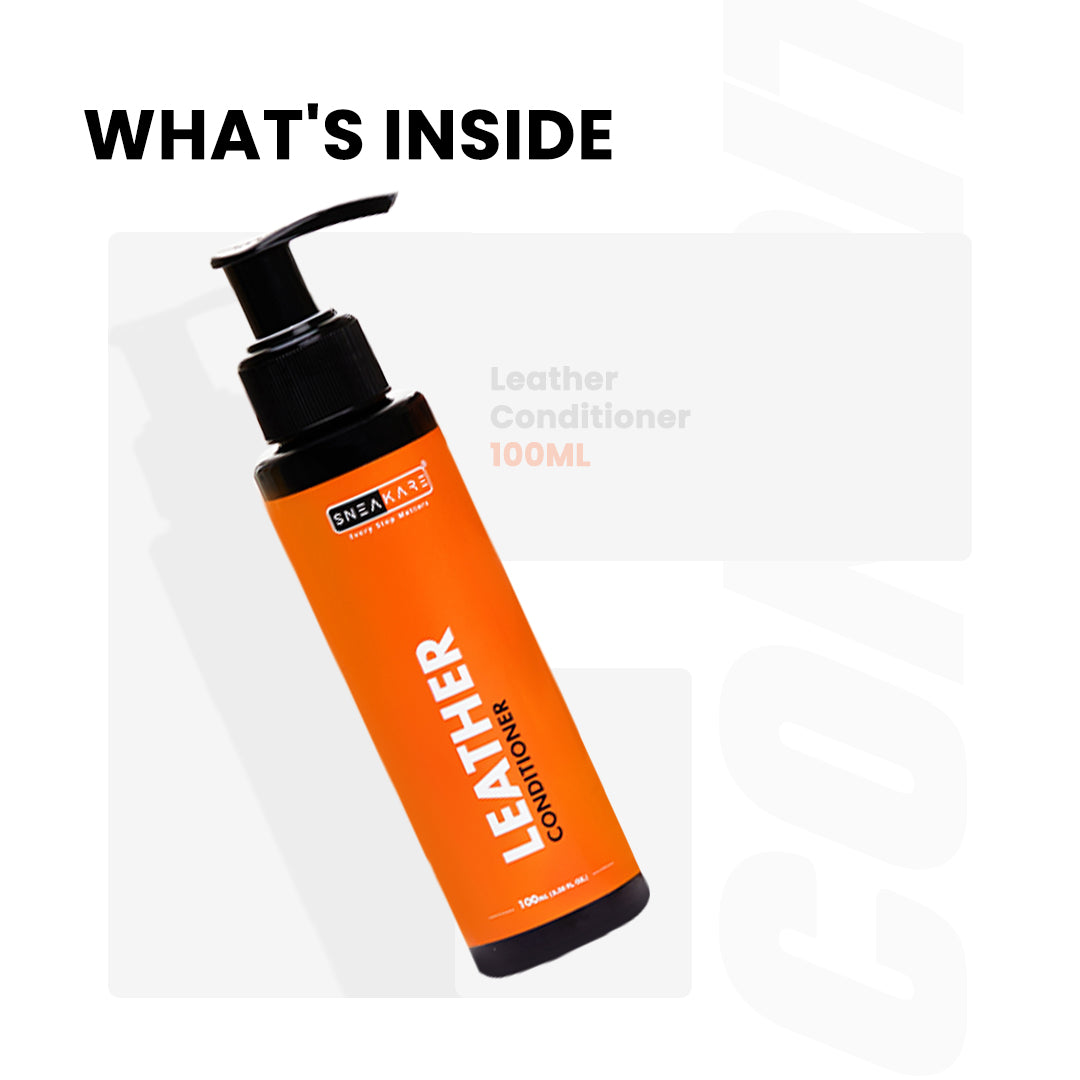 Leather Conditioner - A Spa for your sneakers