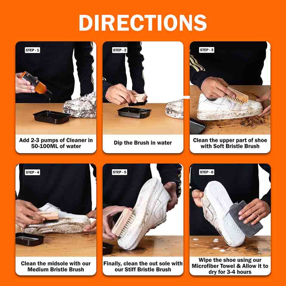 Complete Shoe Cleaning Kit