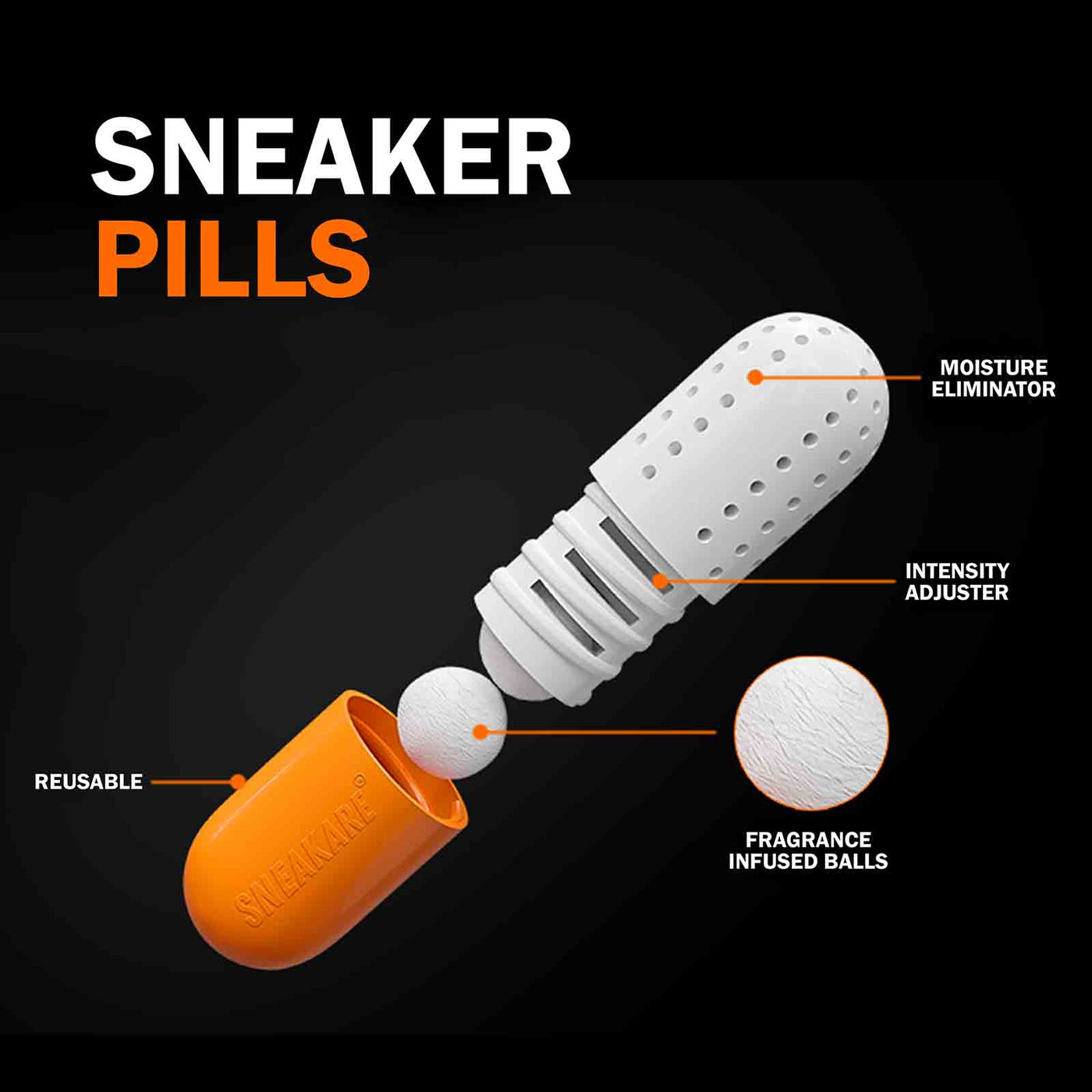 Sneaker Pills | Shoe Deodoriser