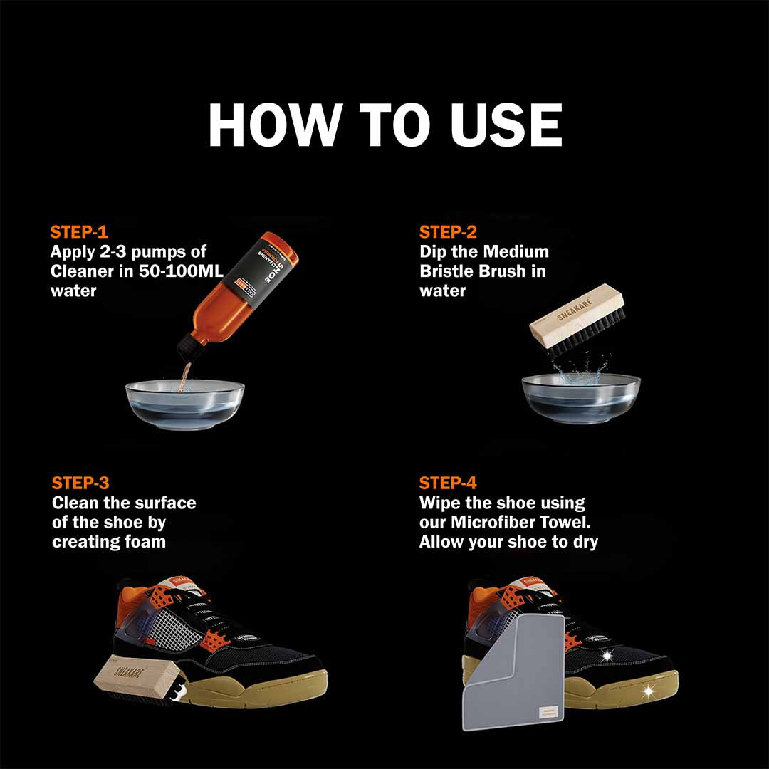 Shell Shoe Clean Essential Shoe Cleaning Kit – Sneakare