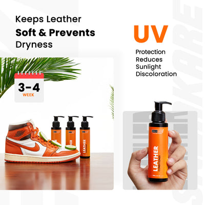 Leather Conditioner - A Spa for your sneakers