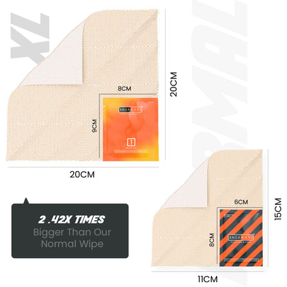 XL Shoe Cleaning Wipes (Pack of 24)