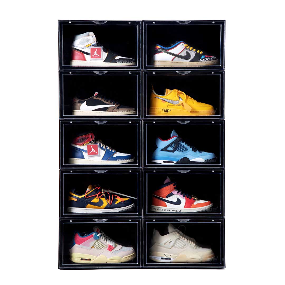 Stack'Em Sneaker Crates | Shoe Crates (Side Drop)