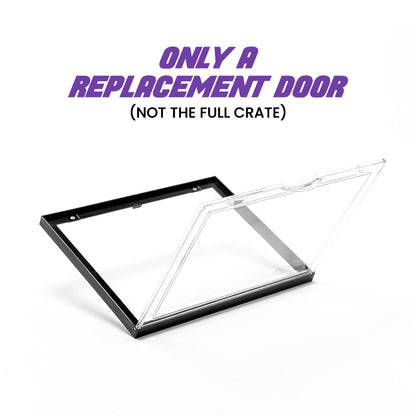 Replacement Door Panel Only Black (FRONT)