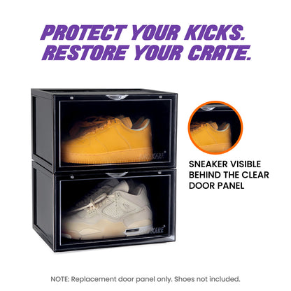 Replacement Door Panel Only Black (SIDE)