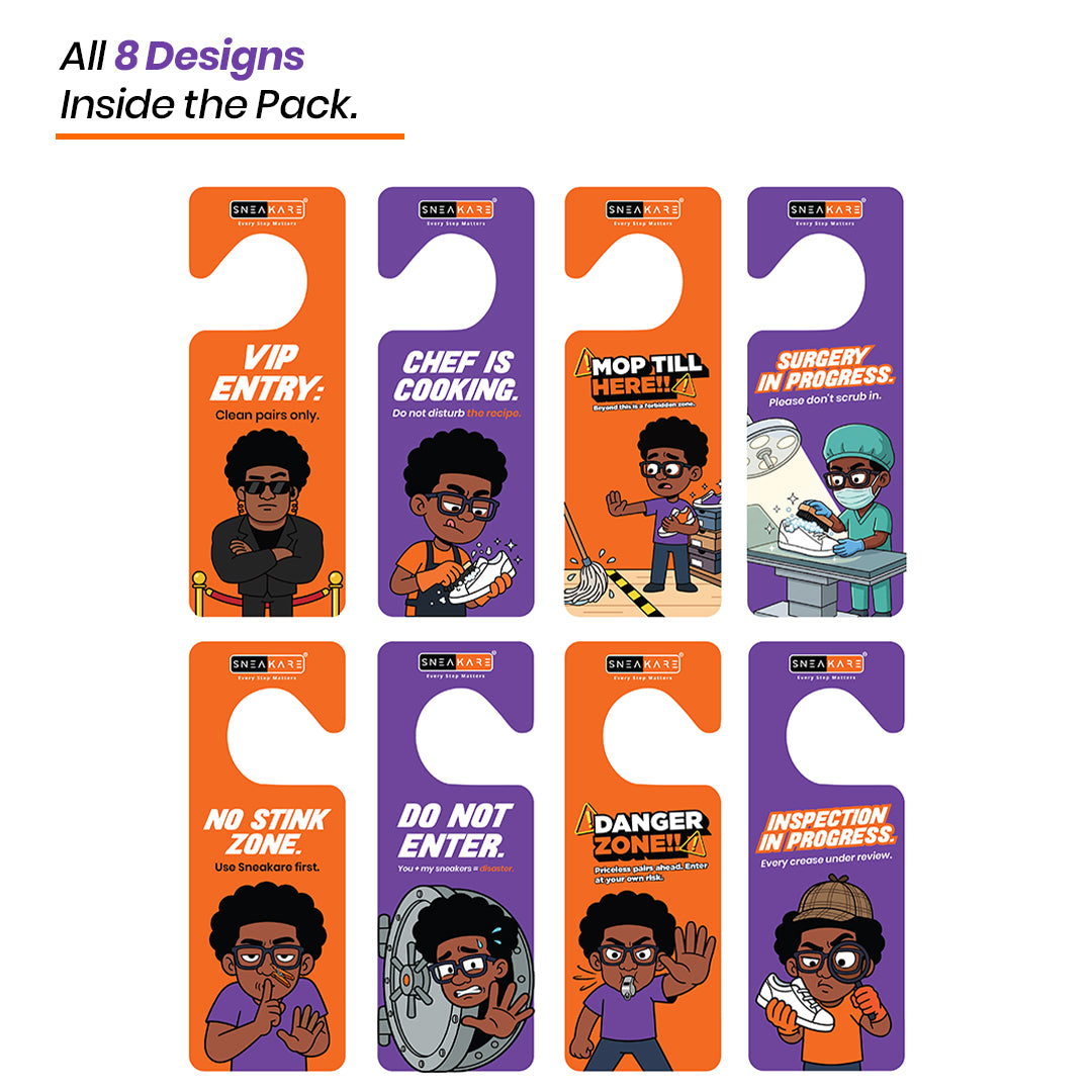 Sneakare Limited Edition Door Hanger 4 Pcs