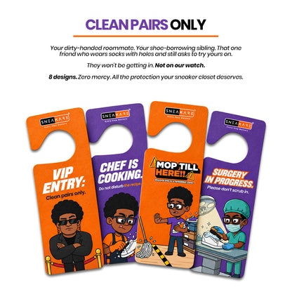 Sneakare Limited Edition Door Hanger 4 Pcs