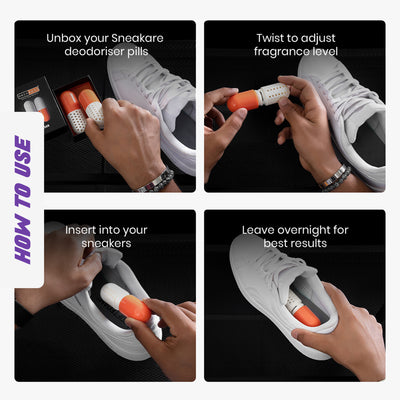 Sneaker Pills | Shoe Deodoriser