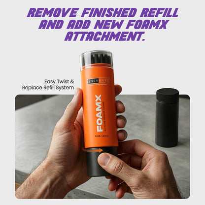 Sneakare FoamX All In One Sneaker Cleaner 50ml & Extra Refill