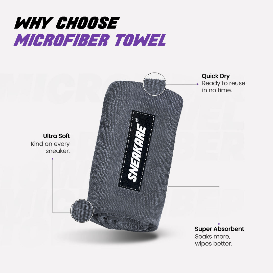 Sneakare FoamX All In One Sneaker Cleaner 50ml & Microfiber Towel
