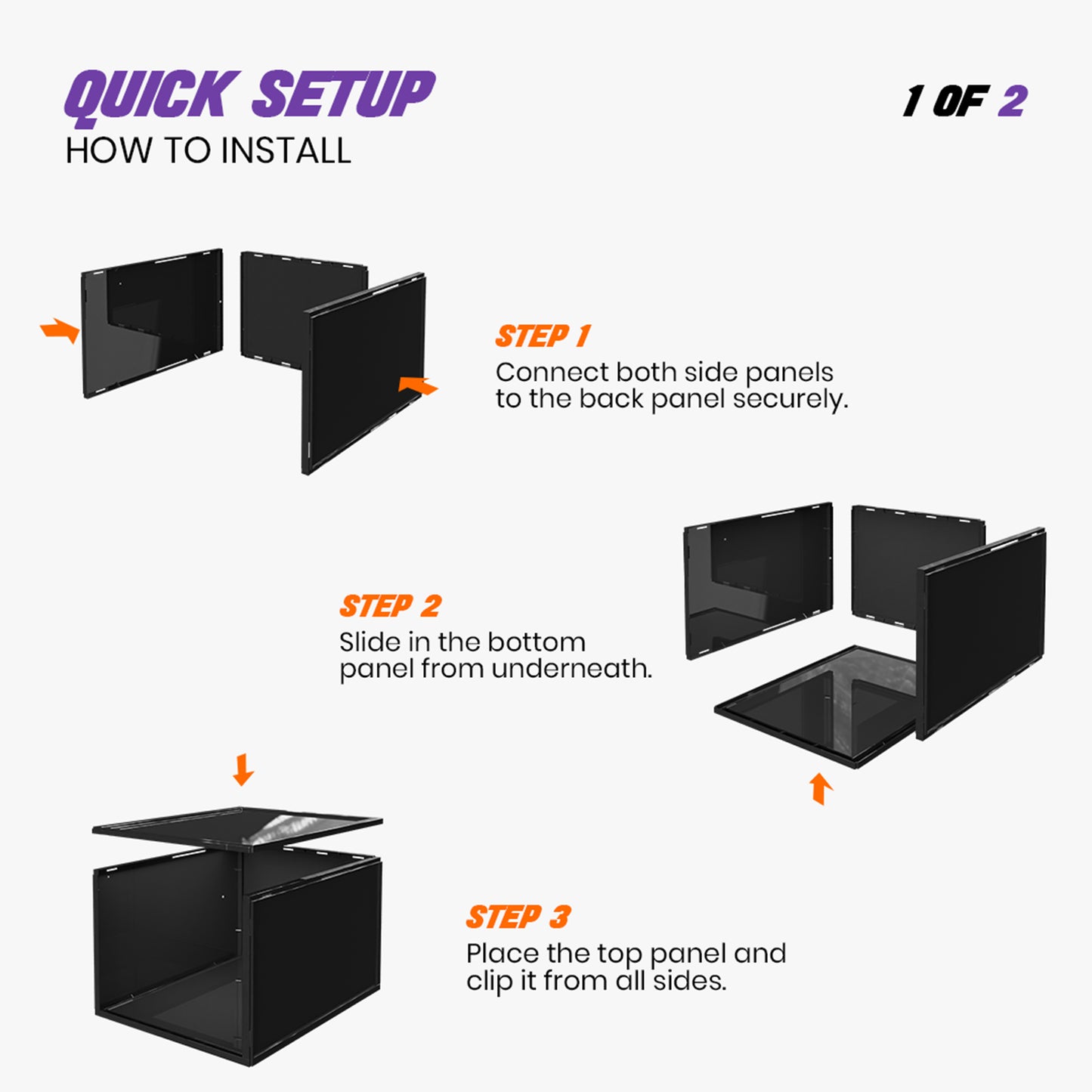 Stack'Em Sneaker Crates (Front Drop)