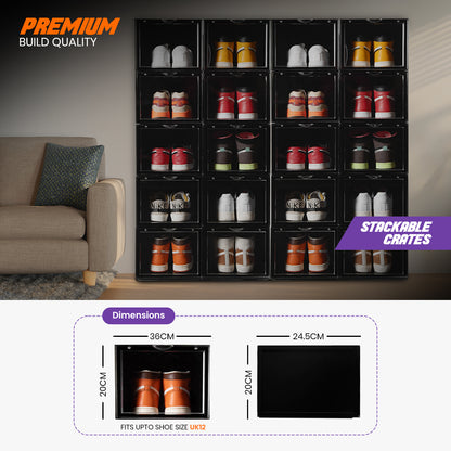 Stack'Em Sneaker Crates (Front Drop)