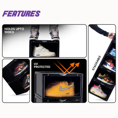 Stack'Em Sneaker Crates | Shoe Crates (Side Drop)