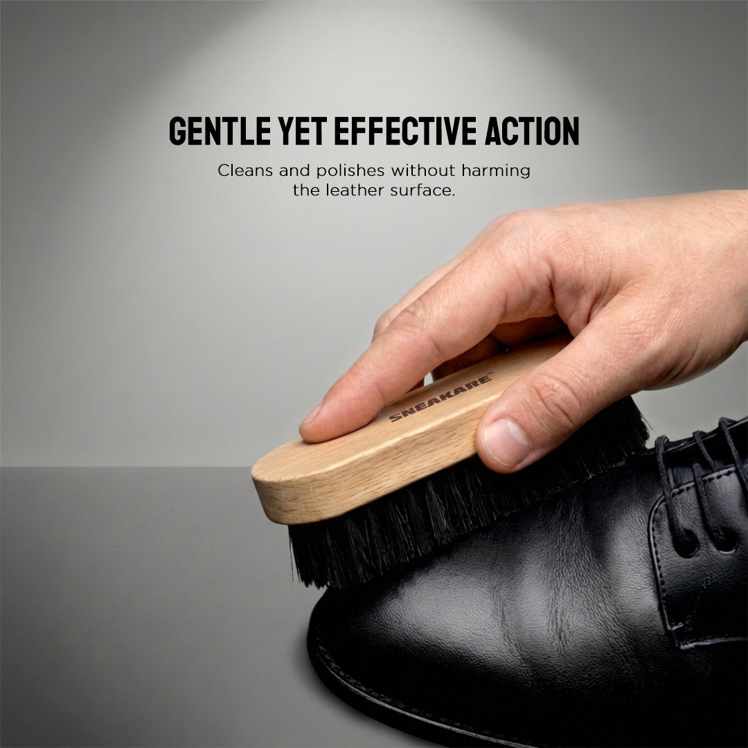 Leather Shoe Care Brush