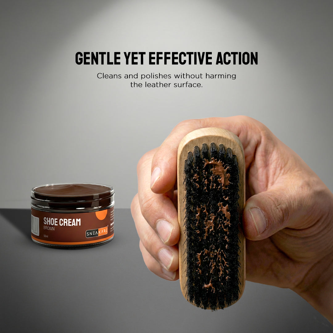 Leather Shoe Care Brush