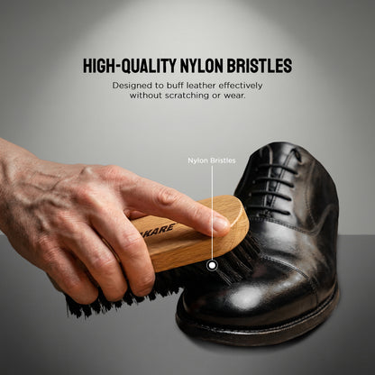 Leather Shoe Care Brush