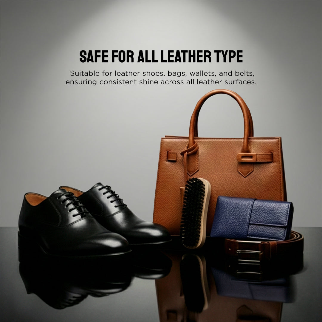 Leather Shoe Care Brush