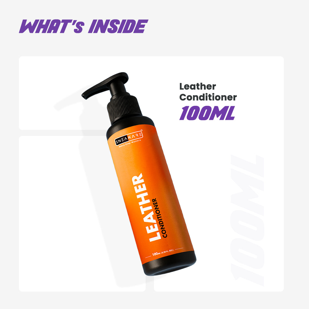 Leather Conditioner - A Spa for your sneakers