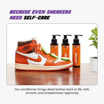 Leather Conditioner - A Spa for your sneakers