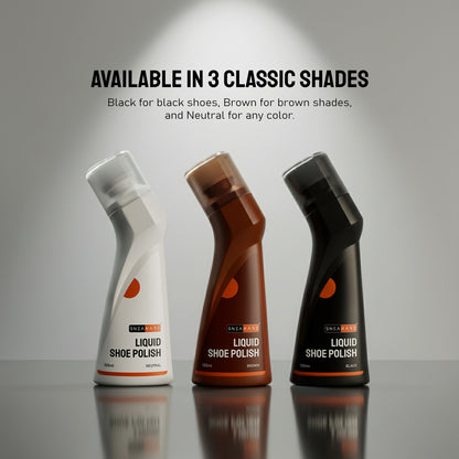 Liquid Shoe Polish 3 In 1