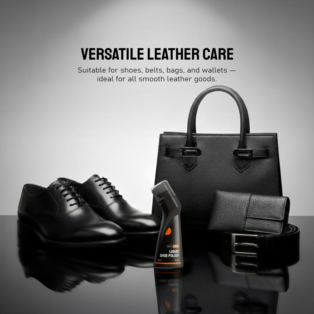 Liquid Shoe Polish 3 In 1