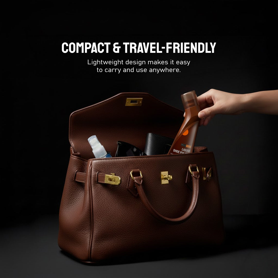 Liquid Shoe Polish Brown