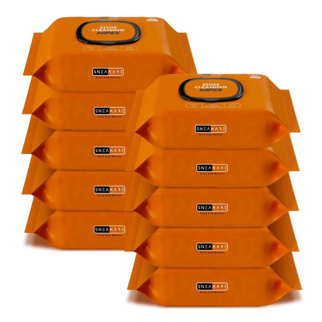 Multipack Shoe Cleaning Wipes (Pack of 50)