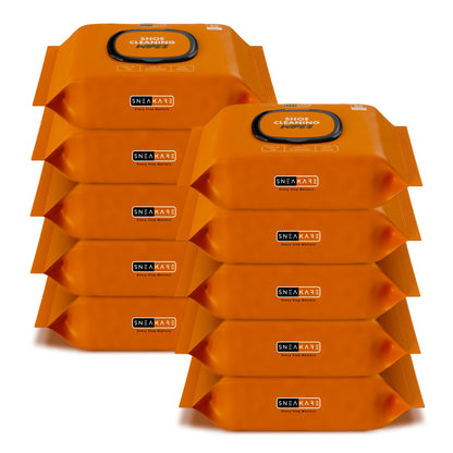 Multipack Shoe Cleaning Wipes (Pack of 50)