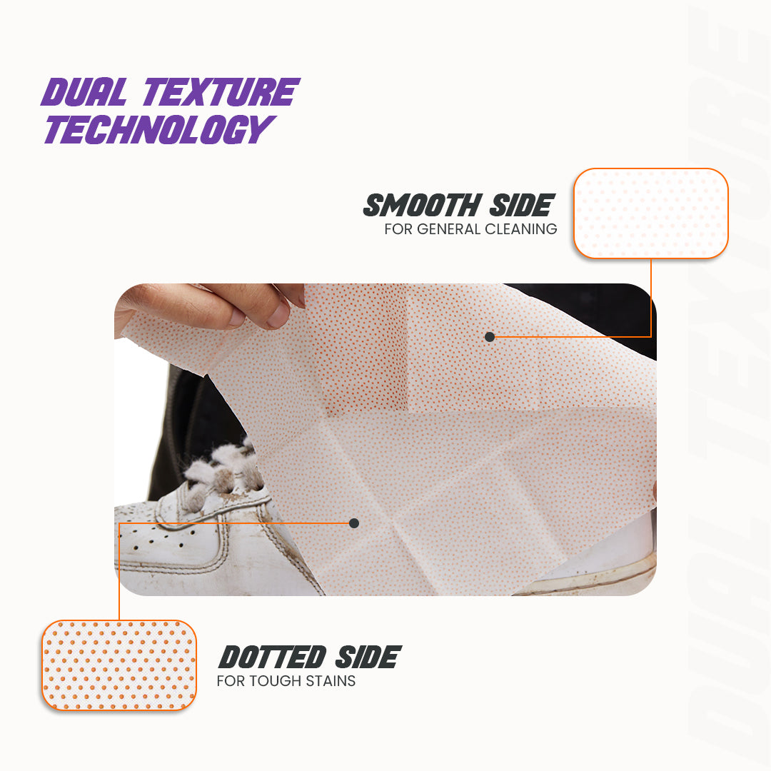 Shoe Cleaning Wipes (Pack of 24)