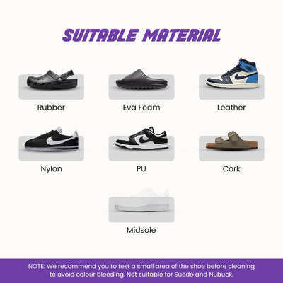 Shoe Cleaning Wipes | Sneaker Wipes (Pack of 6)