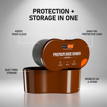Sneakare Premium Shoe Shiner Brown