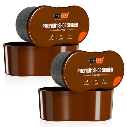 Sneakare Premium Shoe Shiner Brown
