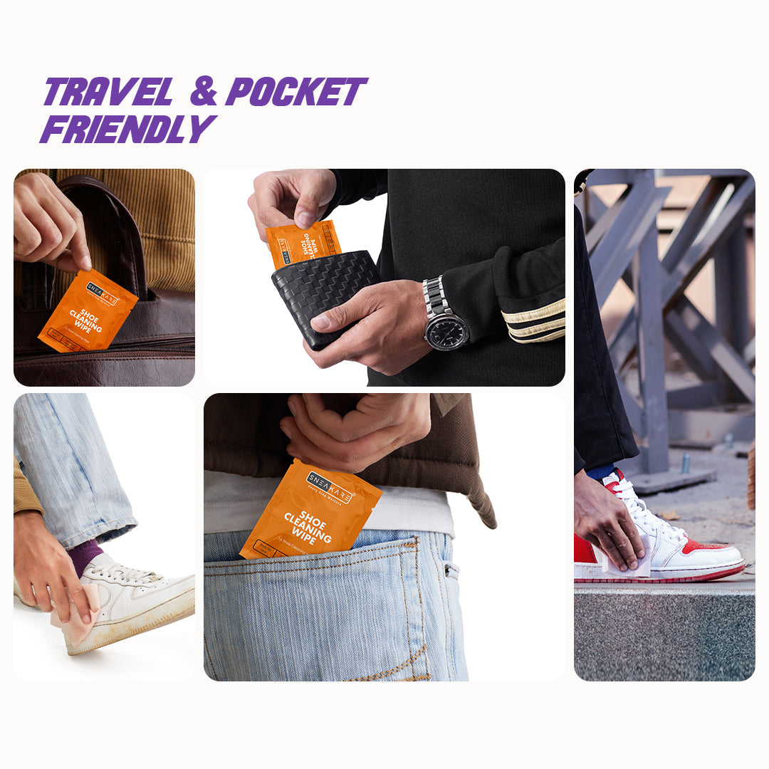 Shoe Cleaning Wipes (Pack of 100)