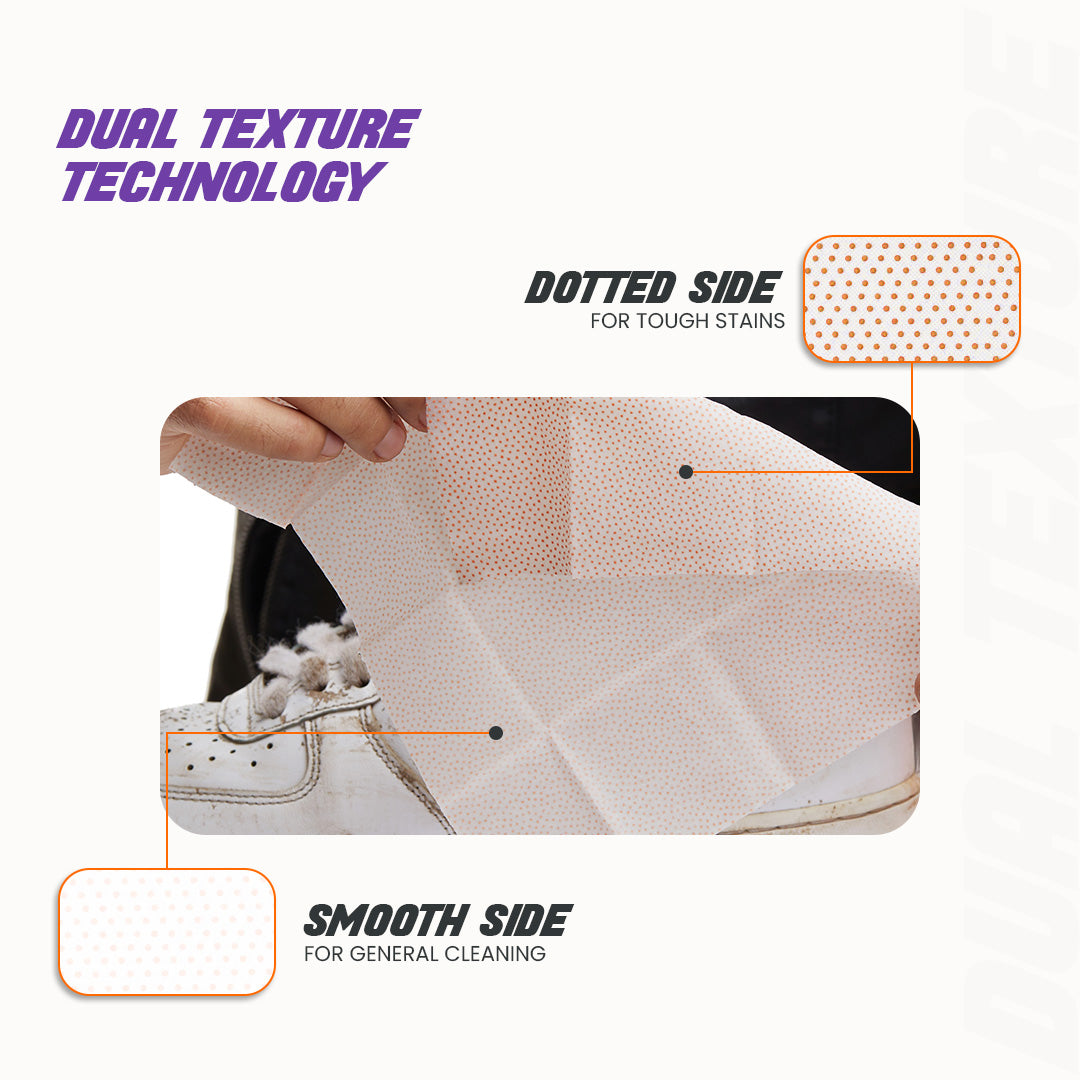 Shoe Cleaning Wipes (Pack of 100)