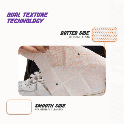 Shoe Cleaning Wipes (Pack of 100)