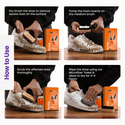 Quick Shoe Cleaning Kit