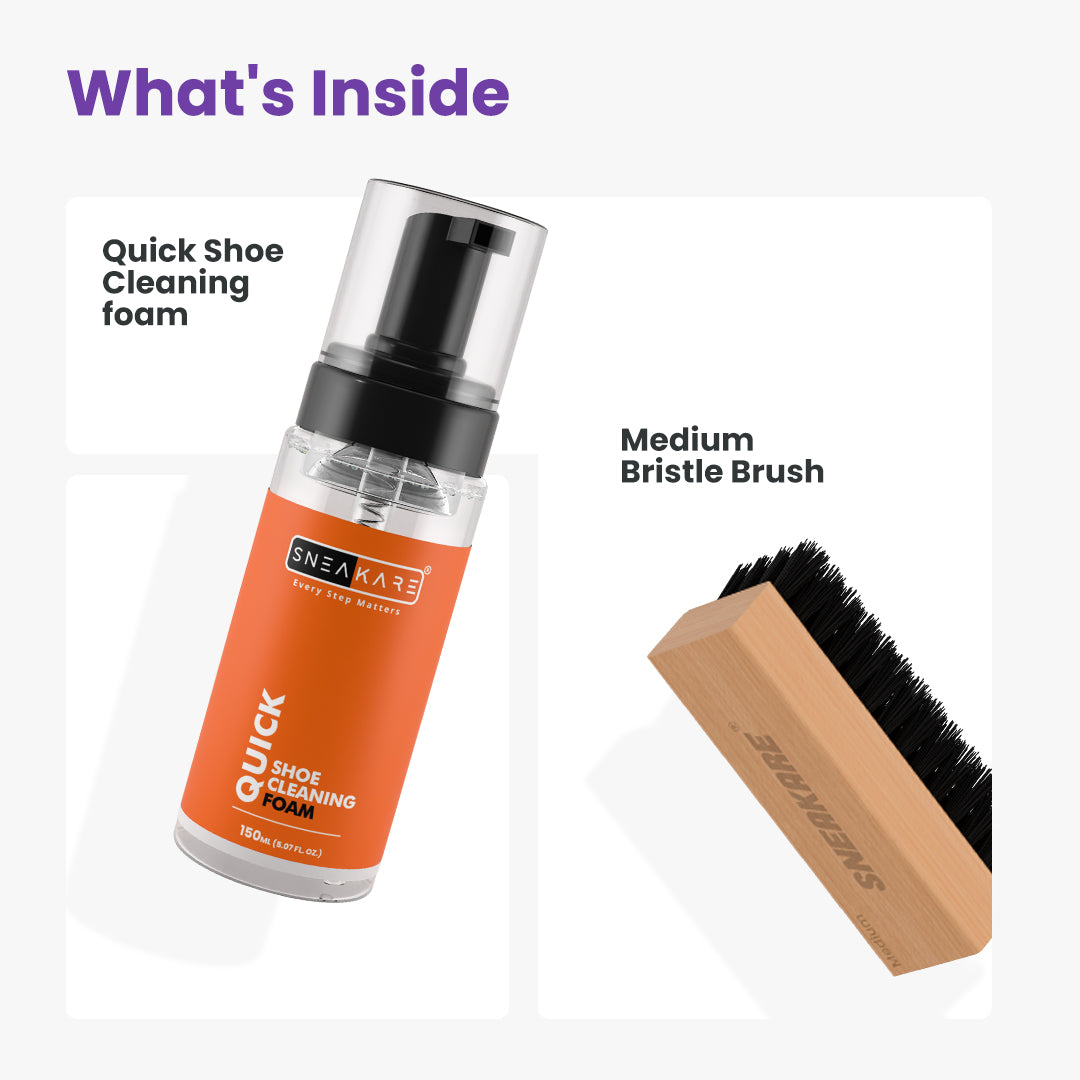 Quick Shoe Cleaning Kit