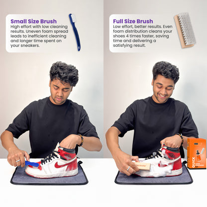 Quick Shoe Cleaning Kit (Stiff Brush)