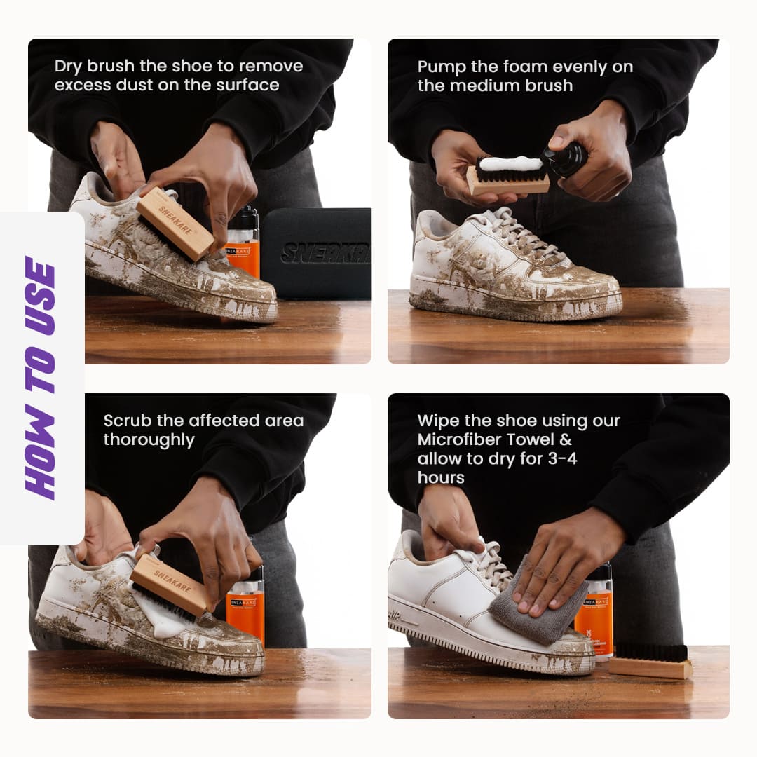 Sneakare Quick Travel Shoe Cleaning Kit
