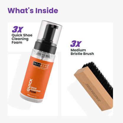 Quick Shoe Cleaning Kit (Buy 2 Get One Free)