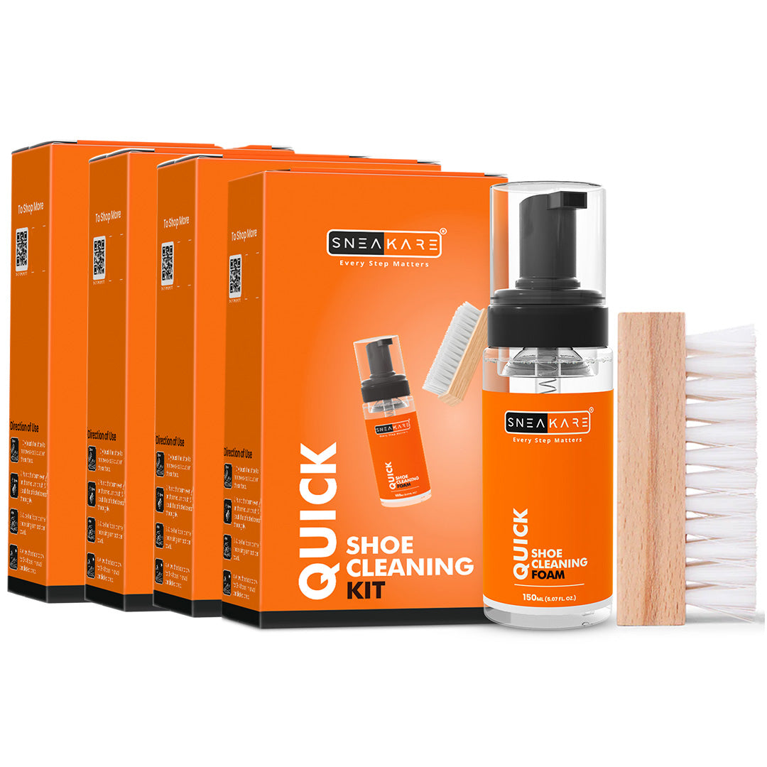 Quick Shoe Cleaning Kit (Stiff Brush)