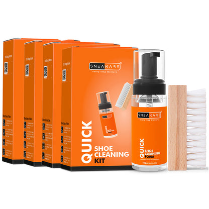 Quick Shoe Cleaning Kit (Stiff Brush)