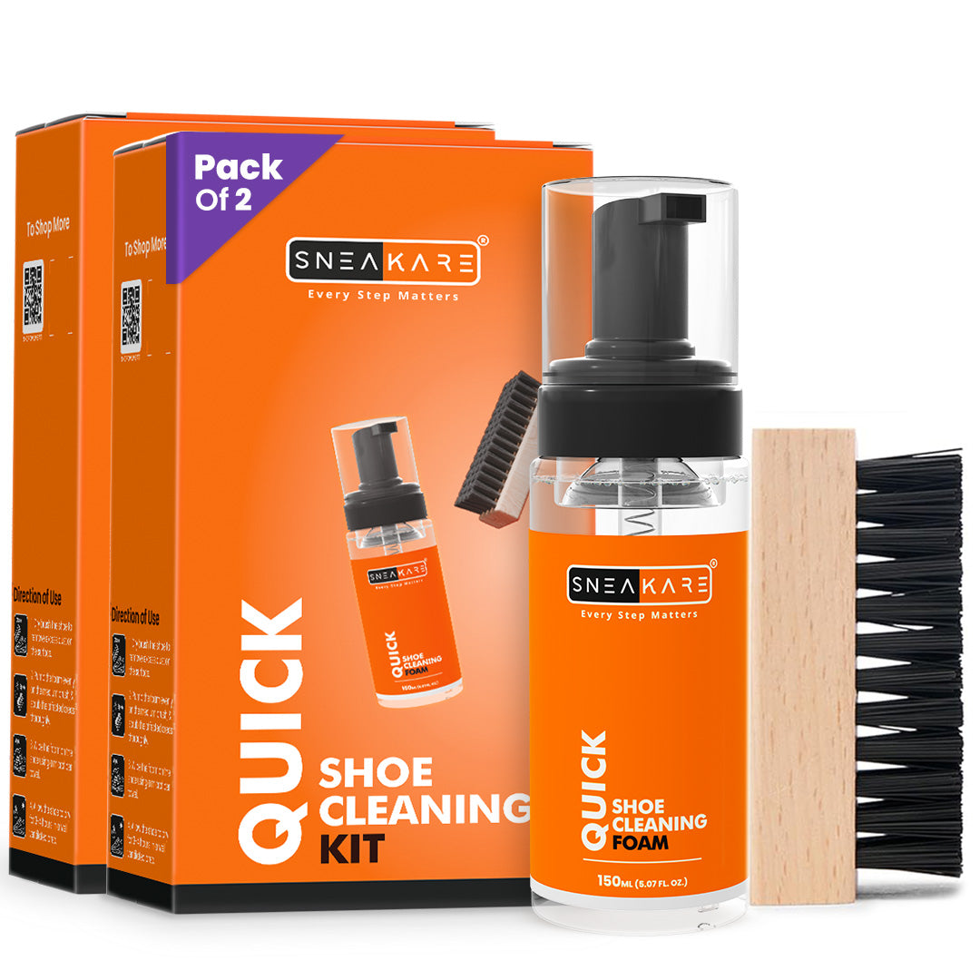 Quick Shoe Cleaning Kit (Medium Brush)