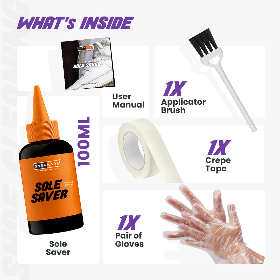 Sole Saver | Yellowing Remover for Shoes