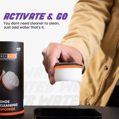 Quick Shoe Cleaning Sponge