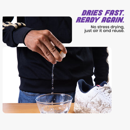 Quick Shoe Cleaning Sponge