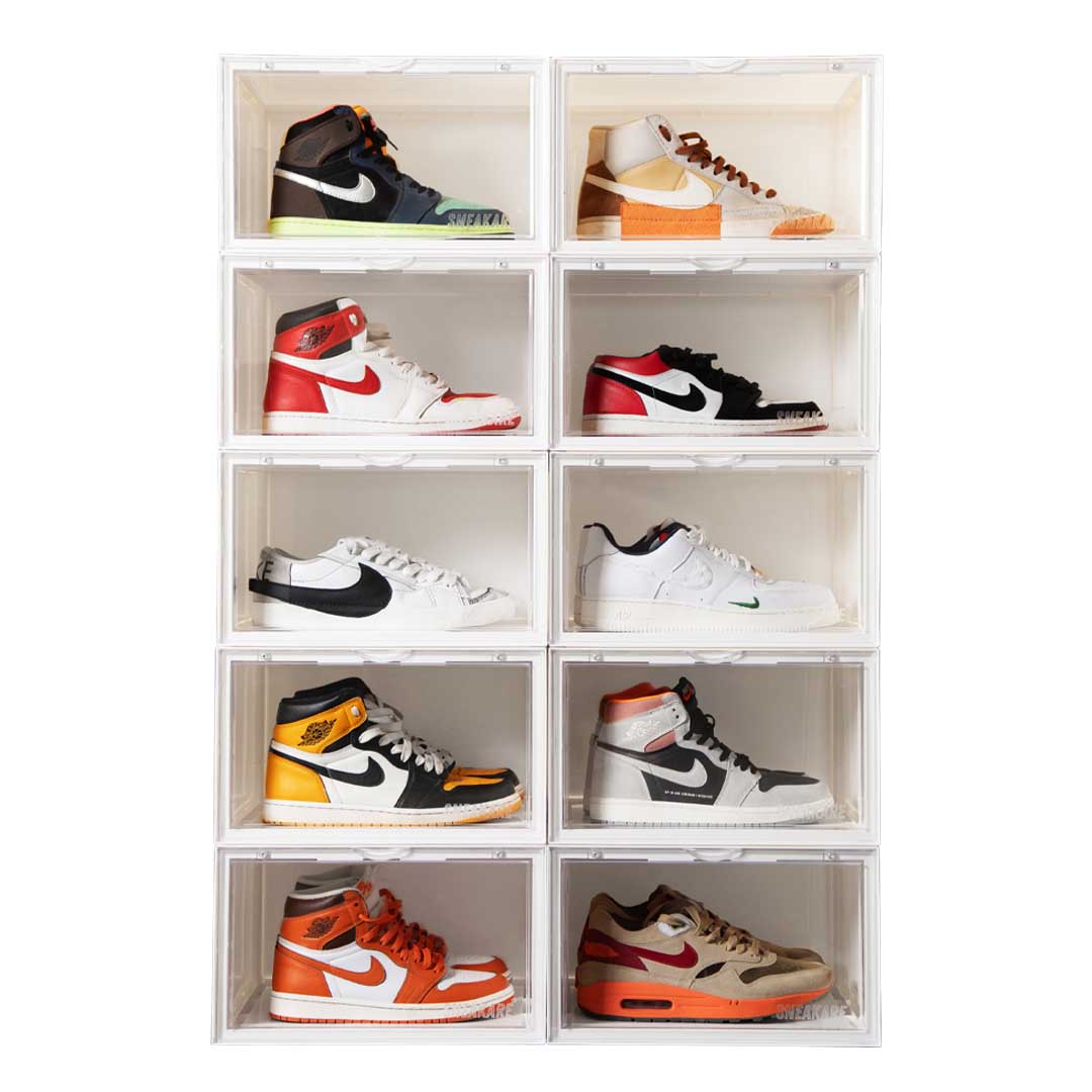 Stack'Em Sneaker Crates | Shoe Crates (Side Drop)